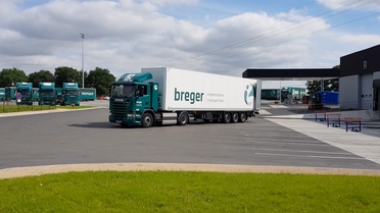 Camion BREGER roulant au Gaz Naturel